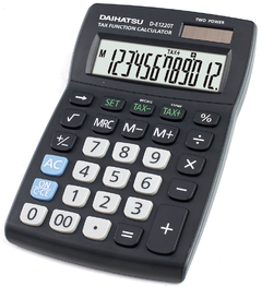 Calculadora electrónica de función fiscal Daihatsu C1220