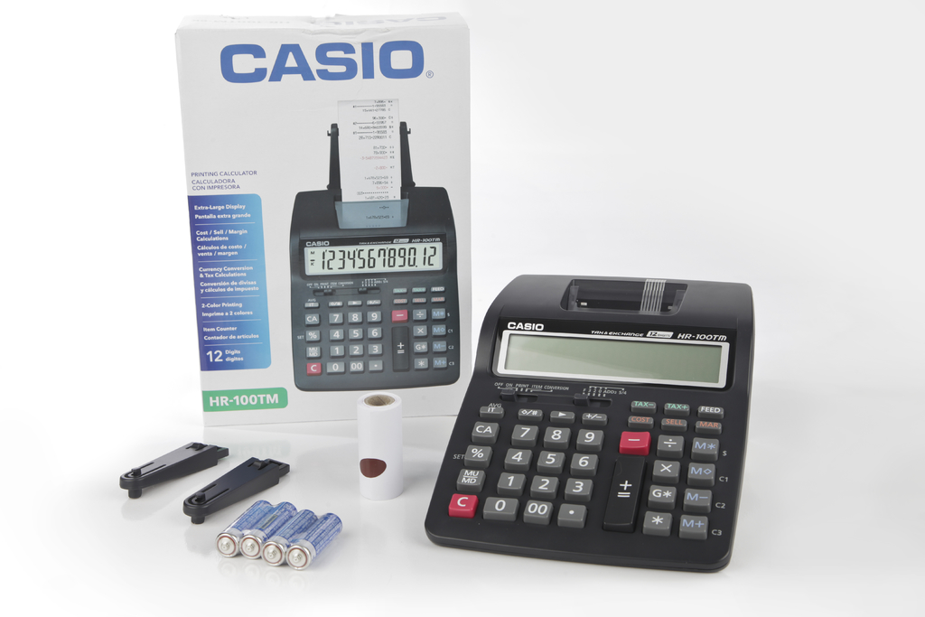 Calculadora casio con cheap rollo