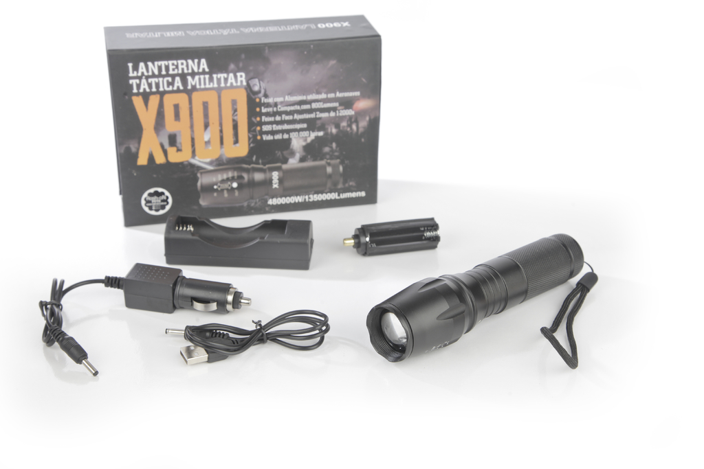 Linterna Táctica Militar LED X900