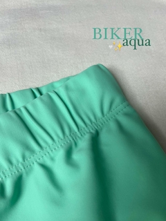 biker lycra color aqua