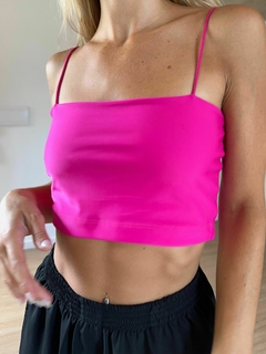 TOP RECTO BUBBLE PINK - comprar online