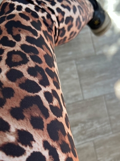 CALZA LYCRA LEOPARDO - tienda online