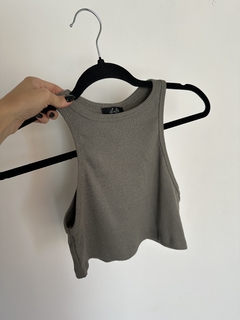 CROP MORLEY GREY - Chula bikers