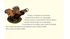 El león que no sabía escribir - Los cuentos de Ali