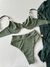 conjunto hot verde militar