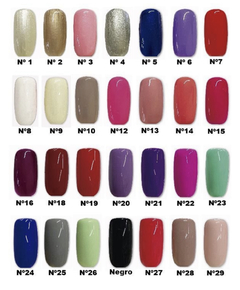 Súper Oferta !! vencido esmalte semi tejar X12u ( no repetido tonos ) sin elegir