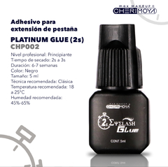 Adhesivo para extensión de pestaña 5ml Platinum Glue 2s Cherimoya - comprar online