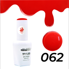 Esmalte semipermanente cherimoya 15ml rojo N62