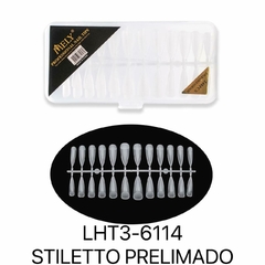 Mely tips stiletto prelimado 240pcs LHT3-6114