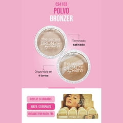 The secret bronze polvo bronzer pink21 CS4103