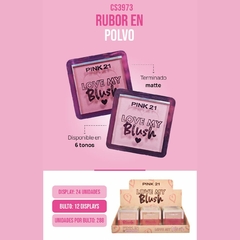 Love my blush rubor en polvo pink21 CS3973