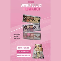 Sombra + iluminador The One pink21 CS4300