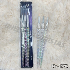 Set pincel liner X3 pcs city gril BY-1273