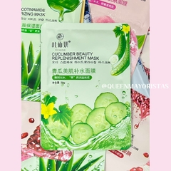 Cucumber beauty mascarilla facial hidratante pepino