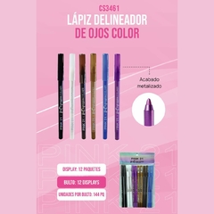 Lápiz delineador de ojos color First Impression pink21 Cs3461