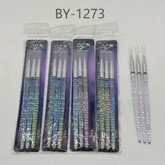 Set pincel liner X3 pcs city gril BY-1273 - comprar online