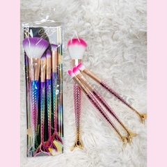 Set Brocha para maquillaje sirena zma-m639