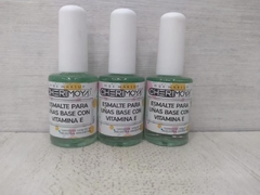 Esmaltes para uñas con base vitamina E 10ml cherimoya - comprar online