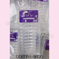 City girl tips p/soft gel coffin largo 240pcs JPT-A724