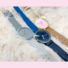 OFERTA!!Reloj malla 2 colores RJ-08