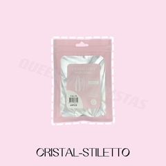 Charm limit tips soft gel CRISTAL STILETTO por numero 48pcs CML-7A