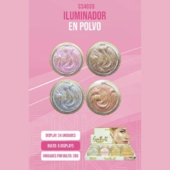 Pink21 spotlight iluminador en polvo cs4035