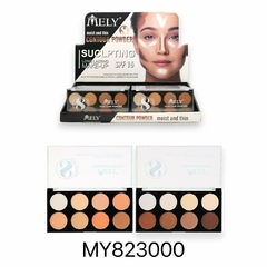 Mely paleta de contorno+iluminador en polvo MY823000