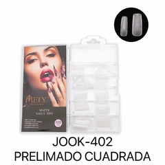 Mely tips soft gel prelimado cuadrada 100pcs JOOK-402