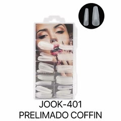 Mely tips soft gel prelimado coffin 100pcs JOOK-401