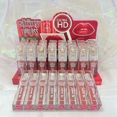 3Q beauty shiny labial liquido nude tapa osito LP-256