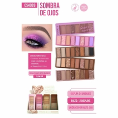 Pink21 lovers secret paleta de sombra CS4089