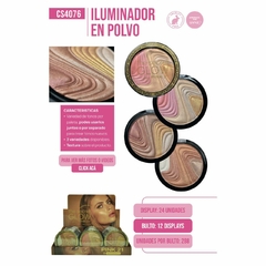 Pink21 the secret glow iluminador en polvo CS4076