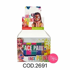 Tejar face paint paleta pintura infantil ART.2691