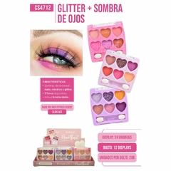 Pink21 heartbeat paleta de sombra CS4712