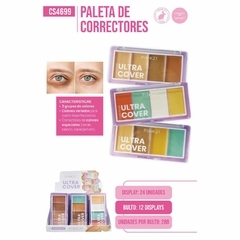 Pink21 ultra cover paleta de corrector CS4699