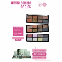 Pink21 the perfect match paleta de sombra CS4017