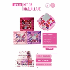 Pink21 princess kit de maquillaje infantil CS4620