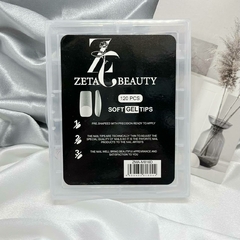 Zeta tips soft gel prelimado cuadrada 120pcs M816D