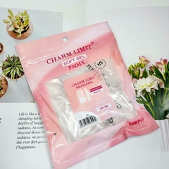 Charm limit tips prelimado soft gel cuadrada 500pcs en bolsa(#0-#9)CML-03C