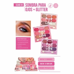 Pink21 full of love paleta de sombra CS4618