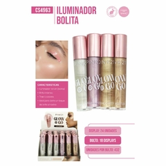 Pink21 glow&go iluminador con bolita CS4963