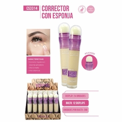 Pink21 forever young corrector liquido c/esponja CS3314