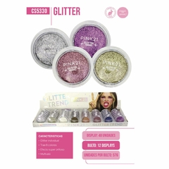 Pink21 glitter trend sombra para ojos CS5330