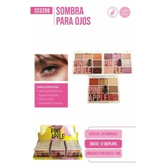 Pink21 pineapple paleta de sombra CS3280 - comprar online