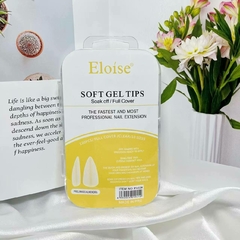 Eloise tips soft gel prelimado almendra 120pcs PA120 - comprar online