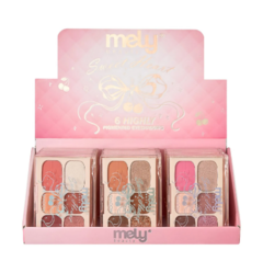 MELY SWEET HEART PIGMENTED EYESHADOWN 6 HIGHLY MY826027