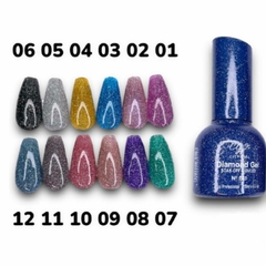 Nuevos !Esmalte reflectivo City girl 10ml X caja (12u)