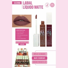 Pink21 effecto matte labial líquido CS2898