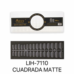 Mely tips cuadrada matte 300pcs LIH-7110