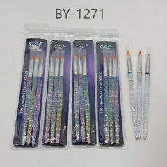 Set pincel gel X3pcs city girl By-1272 - comprar online